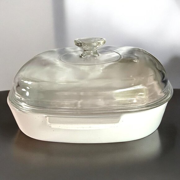 Corning Ware Wildflower Baking Dish with Pyrex Lid - Picture 9 of 12
